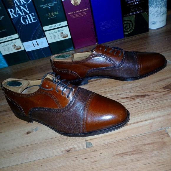 Mens Mezlan Captoe Dress Shoe - Picture 5 of 6